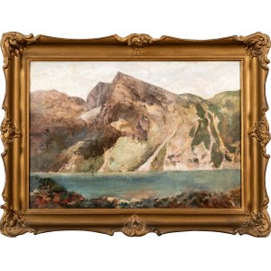 Aleksander Mroczkowski (1850 - 1927), Mountain Landscape, 1926