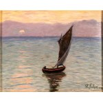 Włodzimierz Nałęcz (1865 - 1946), Samotny żeglarz, 1932