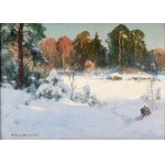 Viktor Koretsky (1890 - 1980), Winter Forest Landscape