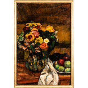 Aneri - Irena Weiss (1888 - 1981), Kwiaty w wazonie i owoce