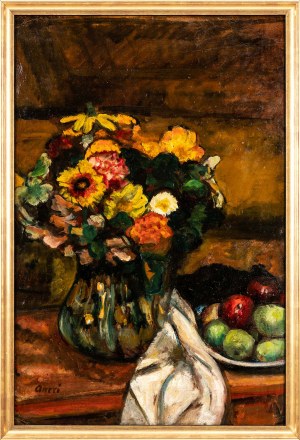 Aneri - Irena Weiss (1888 - 1981), Kwiaty w wazonie i owoce