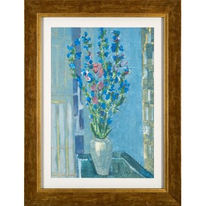 Zygmunt Radnicki (1894 - 1969), Flowers in a Vase, 1956