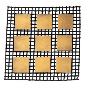 Gerard Jürgen Blum-Kwiatkowski (1930 - 2015), Spatial object with squares