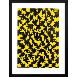 Jacenty Wojcik (1940 - 2018), Yellow Composition, 1976