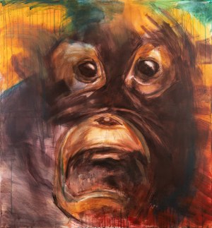 THE KRASNALS. WHIELKI KRASNAL, Małpa z brązowym bananem…, 2022