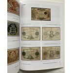 Zestaw dwóch katalogów aukcyjnych firmy WAG, Banknoty, 2015 rok.