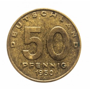 Niemcy, NRD, 50 fenigów 1950 A.