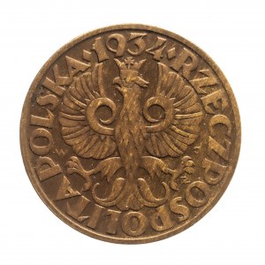 Polska, II Rzeczpospolita (1918-1939), 5 groszy 1934, Warszawa.