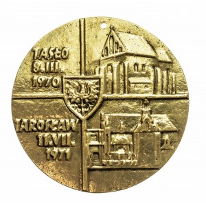 Polska, medal, Nawiedzenie Matki Bożej w Diecezji Przemyskiej, Jasło 1970, Jarosław 1971.
