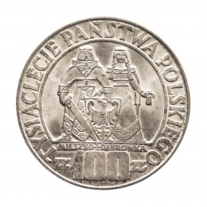 Polska, PRL, 100 złotych 1966, Mieszko i Dąbrówka.