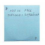 Polska, PRL, 100 złotych 1966, Mieszko i Dąbrówka.