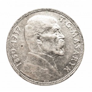 Czechosłowacja, 20 koron 1937, Śmierć Prezydenta Masaryka