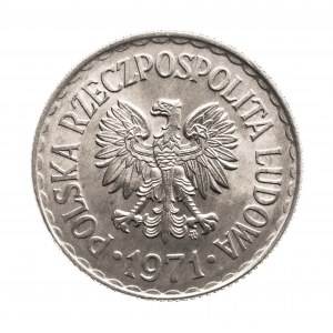 Polska, PRL, 1 złoty 1971, Warszawa
