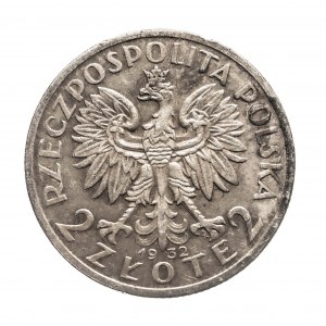 Polska, II Rzeczpospolita, 2 złote 1932 Kobieta, Warszawa