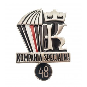 Odznaka 48 Kompanii Specjalnej Kraków.