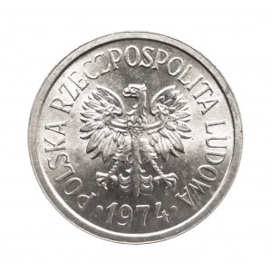 Polska, PRL, 10 groszy 1974 b.zn.m., Kremnica