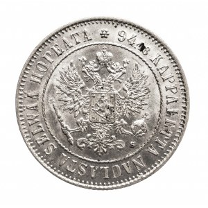 Finlandia, Mikołaj II, 1 markka 1915 S, Helsinki