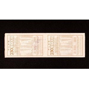 Krajowa Loteria Pieniężna, 1/4 losu 1976
