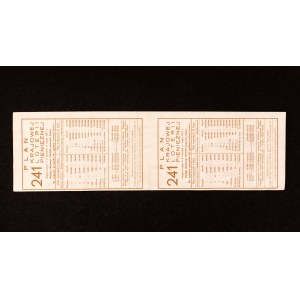 Krajowa Loteria Pieniężna, 1/4 losu 1977