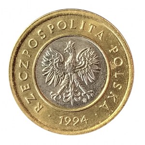 Polska, Rzeczpospolita od 1989 roku, 2 złote 1994, Warszawa