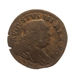 Polska, August III Sas, szeląg 1754