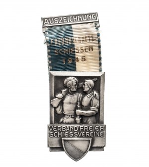 Switzerland, Zurich 1945 Shooting Badge.