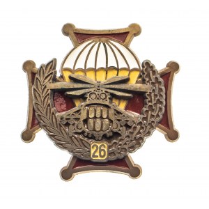 Odznaka 26 dywizjon Artylerii Przeciwlotniczej.