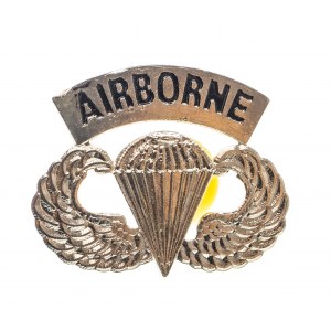 USA, padákový odznak AIRBORNE.