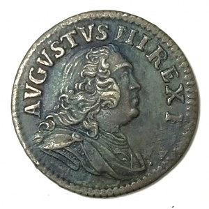 Polska, August III Sas, szeląg 1751, Drezno