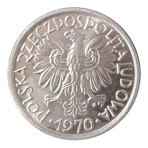 Polska, PRL, 2 złote 1970 Kłosy, Warszawa
