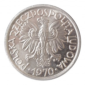 Poland, People's Republic of Poland, 2 zloty 1970 Spikes, Warsaw