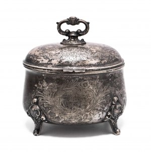 Silver sugar bowl, sample 800