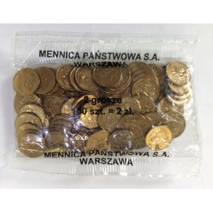 Polsko, Polská republika od roku 1989, mincovní sáček - 2 grosze 1998