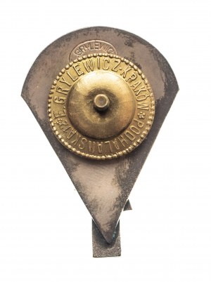 Badge of the 1st Squadron of the 25th Air Cavalry Brigade. Engraver Grylewicz Cracow