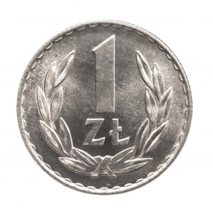 Polen, PRL, 1 Zloty 1975, Warschau