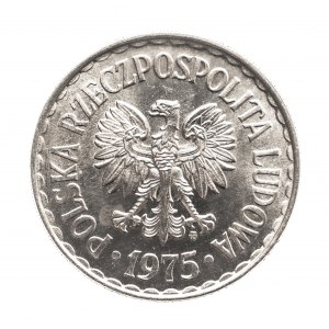 Polen, PRL, 1 Zloty 1975, Warschau