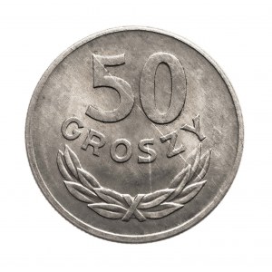 Polska, PRL, 50 groszy 1965 rok.