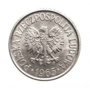 Polska, PRL, 50 groszy 1965 rok.