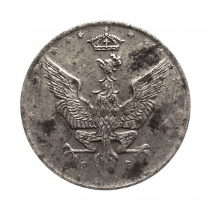 Królestwo Polskie, 20 fenigów 1918, Stuttgart
