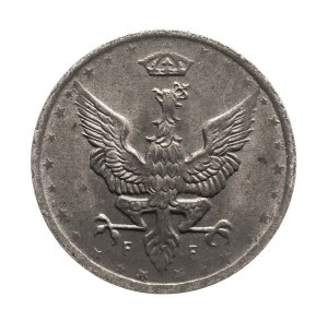 Kingdom of Poland, 10 fenig 1917 - minted