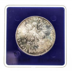 Polen, Volksrepublik Polen, 10000 Zloty 1987, Johannes Paul II.