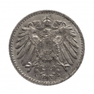 Německo, Německé císařství, Prusko, 5 feniků 1915 A