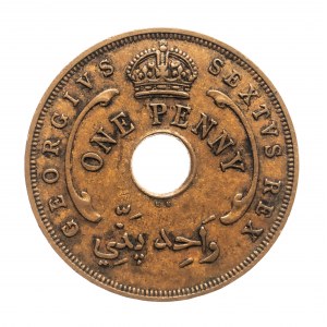 Britská západní Afrika, 1 pence, 1952