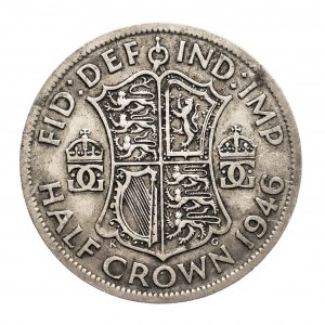 Great Britain, George VI, 1/2 crown 1946, London