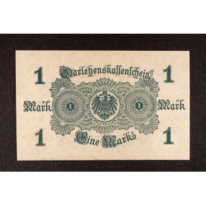 Deutschland 1 Mark 12.08.1914.