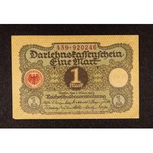 Nemecko 1 známka 1.03.1920.