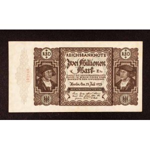 Allemagne 2 000 000 marks 23.07.1923.