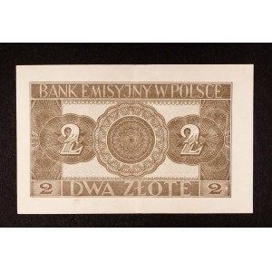 Polen, Generalgouvernement, 2 Zloty 1.08.1941, Serie AG.