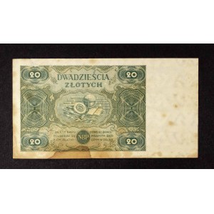 Polsko, PRL, 20 zlotých 15.07.1947. Série D.