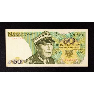 Polska, PRL, 50 ZŁOTYCH 9.05.1975, seria S.